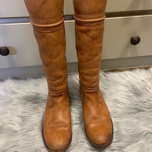 Frye Camel Knee Boot US 9.5